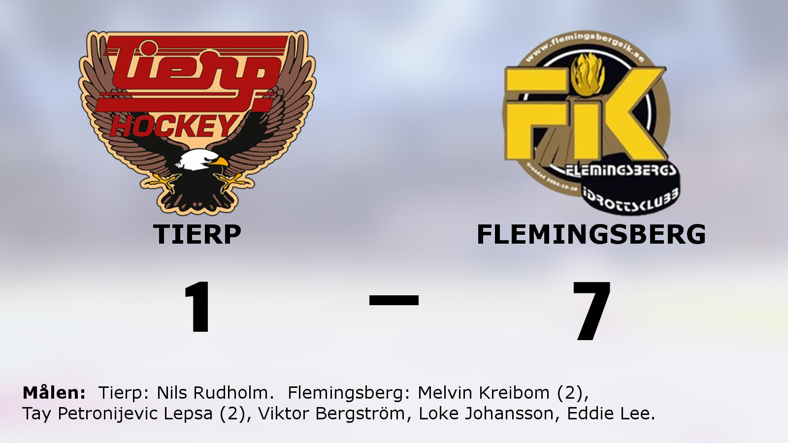 Målfest för Flemingsberg borta mot Tierp
