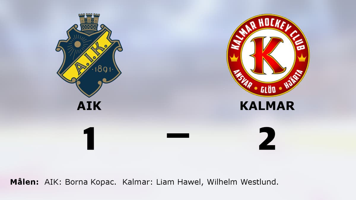 Kalmars fina svit fortsätter mot AIK