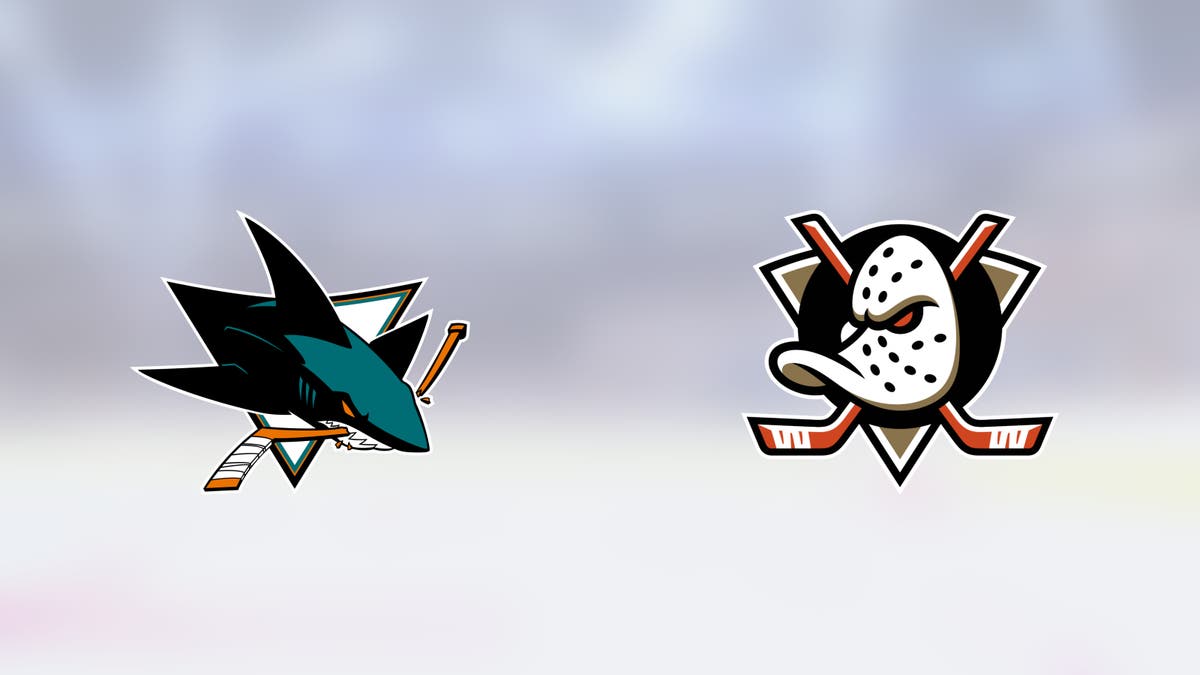 San Jose möter Anaheim Ducks i NHL