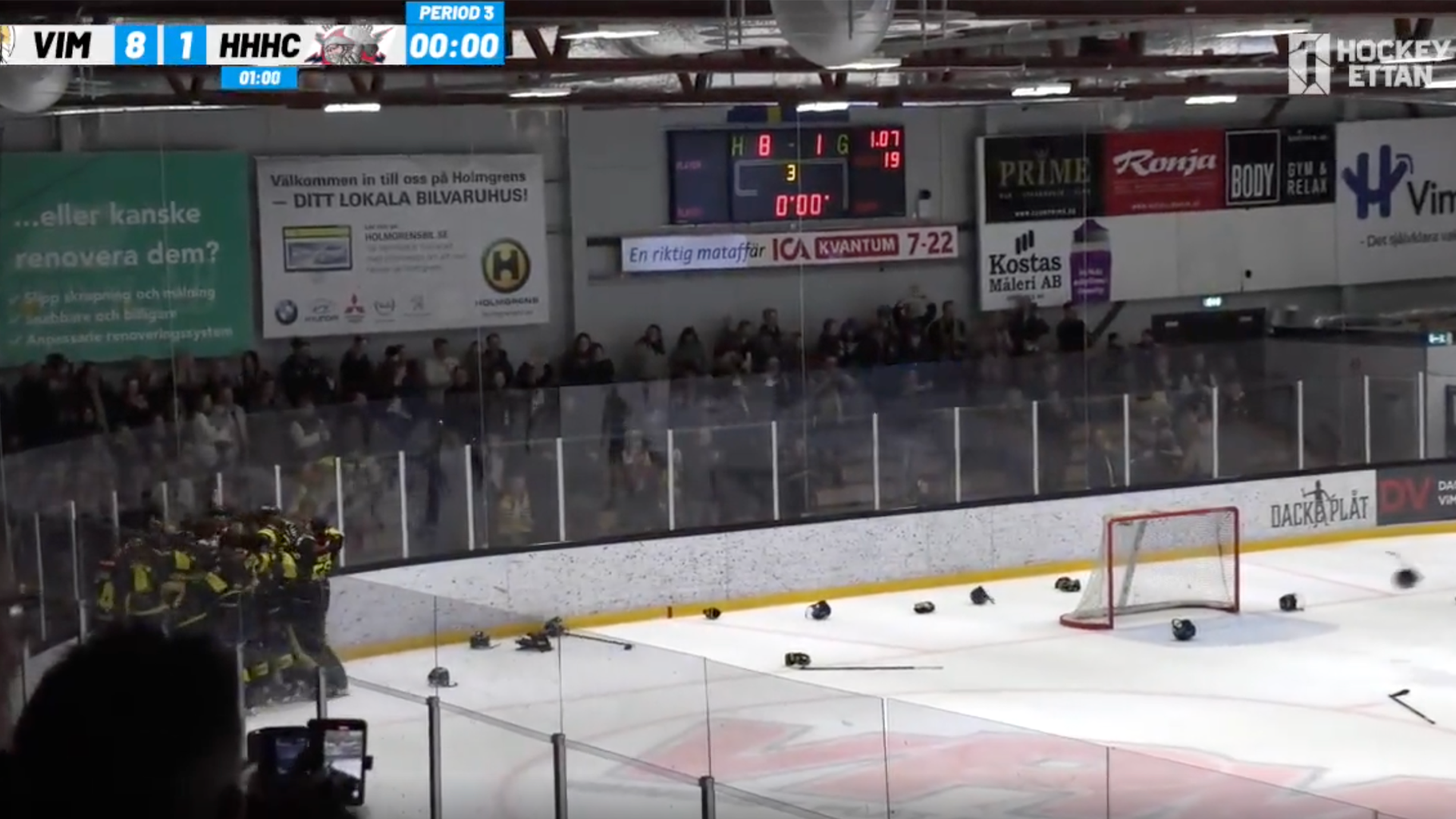 Skärmdump Hockeyettan