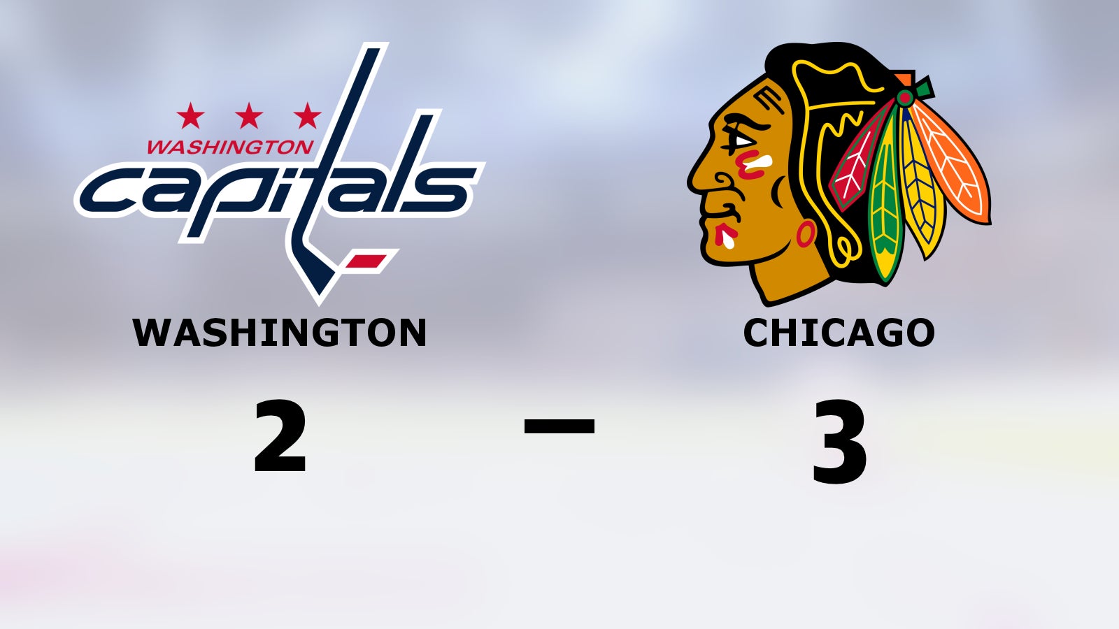 Straffar avgjorde – Chicago vann mot Washington