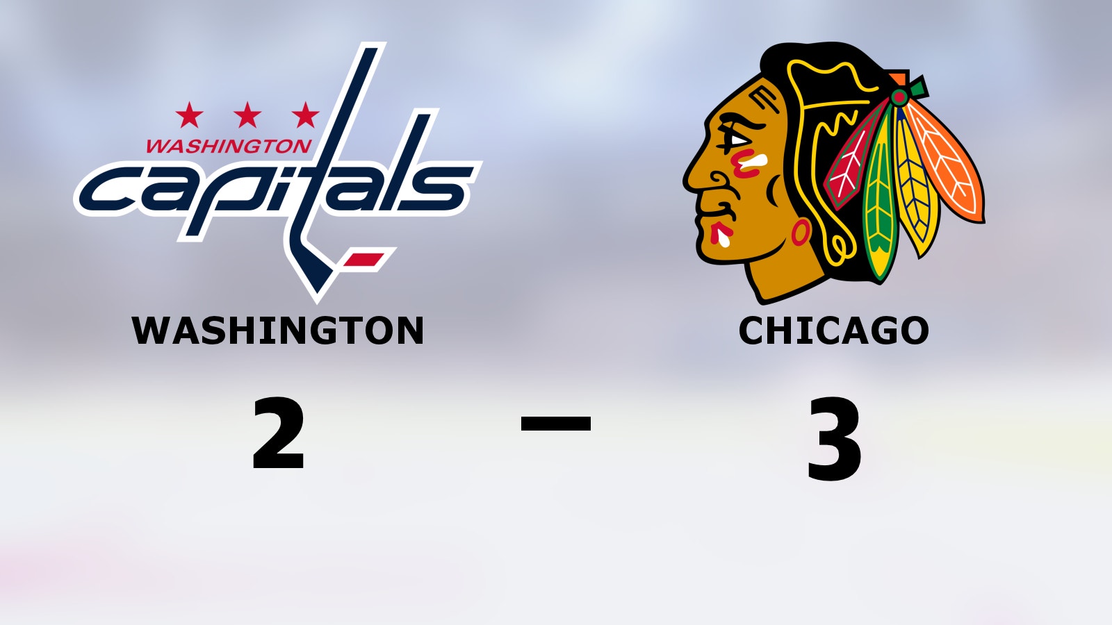 Straffar avgjorde – Chicago vann mot Washington