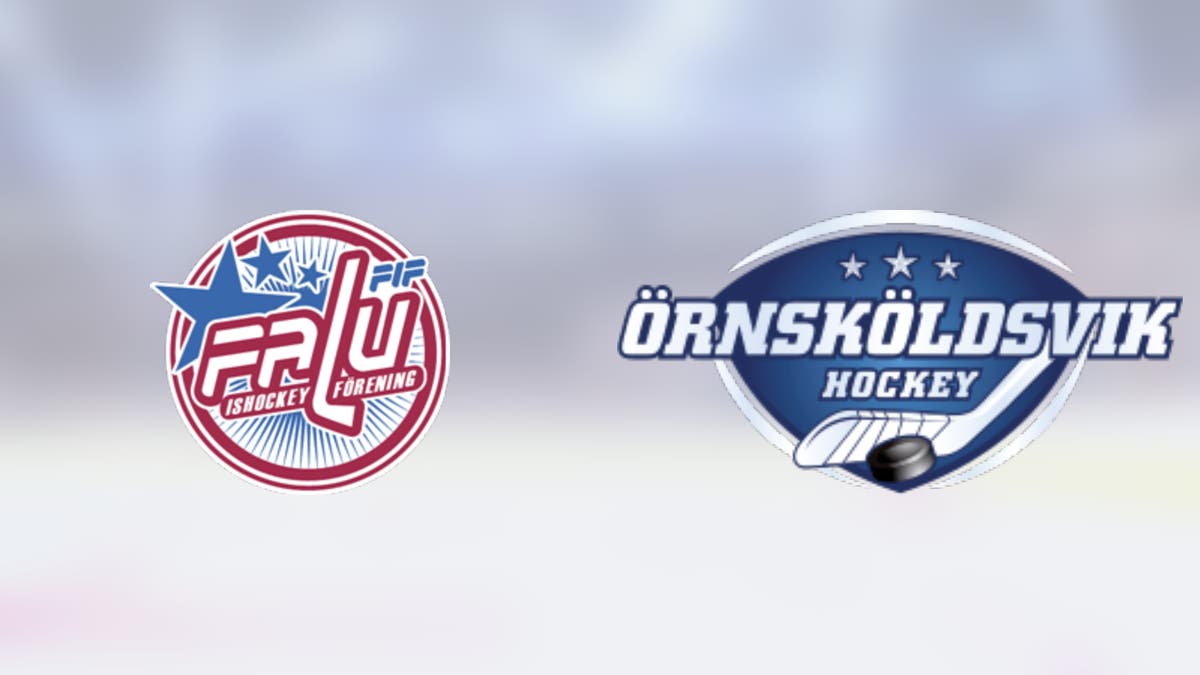 Falu IF mot Örnsköldsvik Hockey i Lugnets Ishall i dag