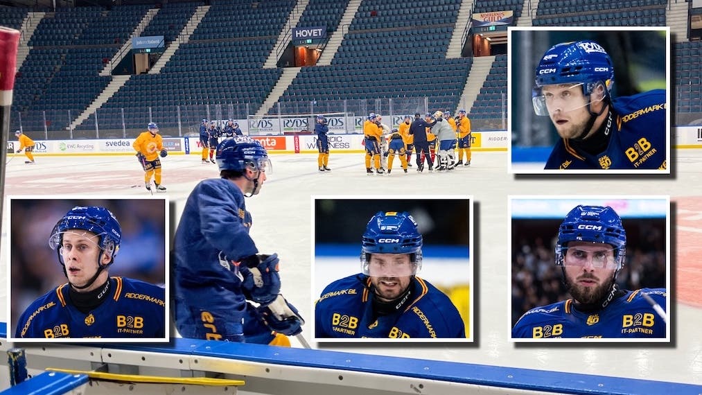 Djurgården träning Josefson Pettersson Ylönen Grewe