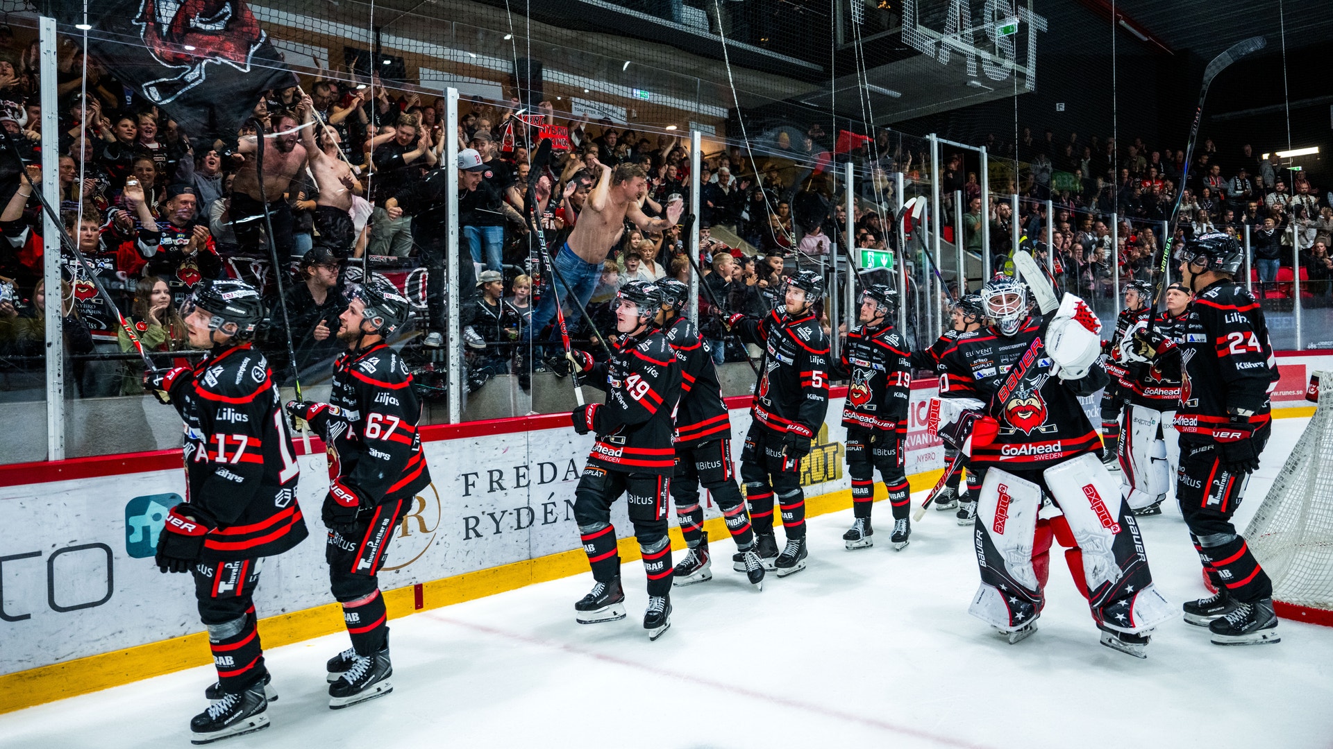 Nybro Vikings, Oskar Blomgren, Emil Forslund, Alexander Molldén