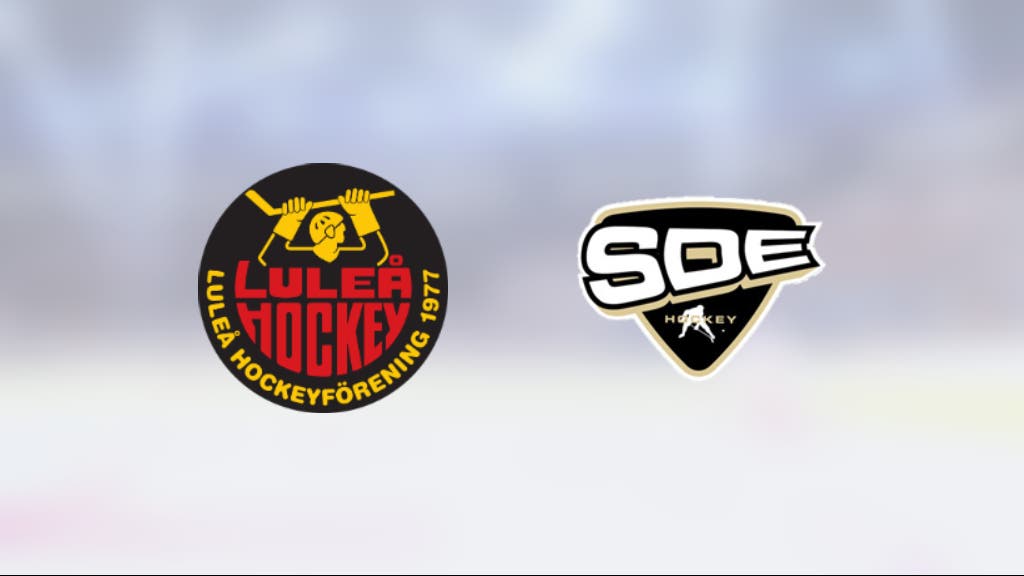 Luleå vann efter avgörande i tredje perioden mot gästande SDE