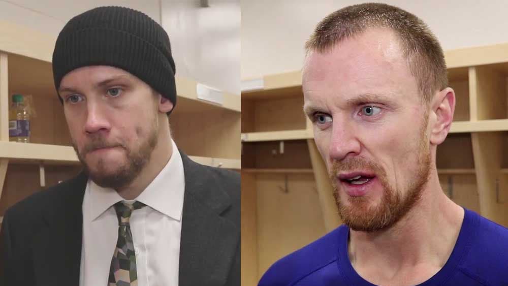 (1359) Jacob Markström Henrik Sedin