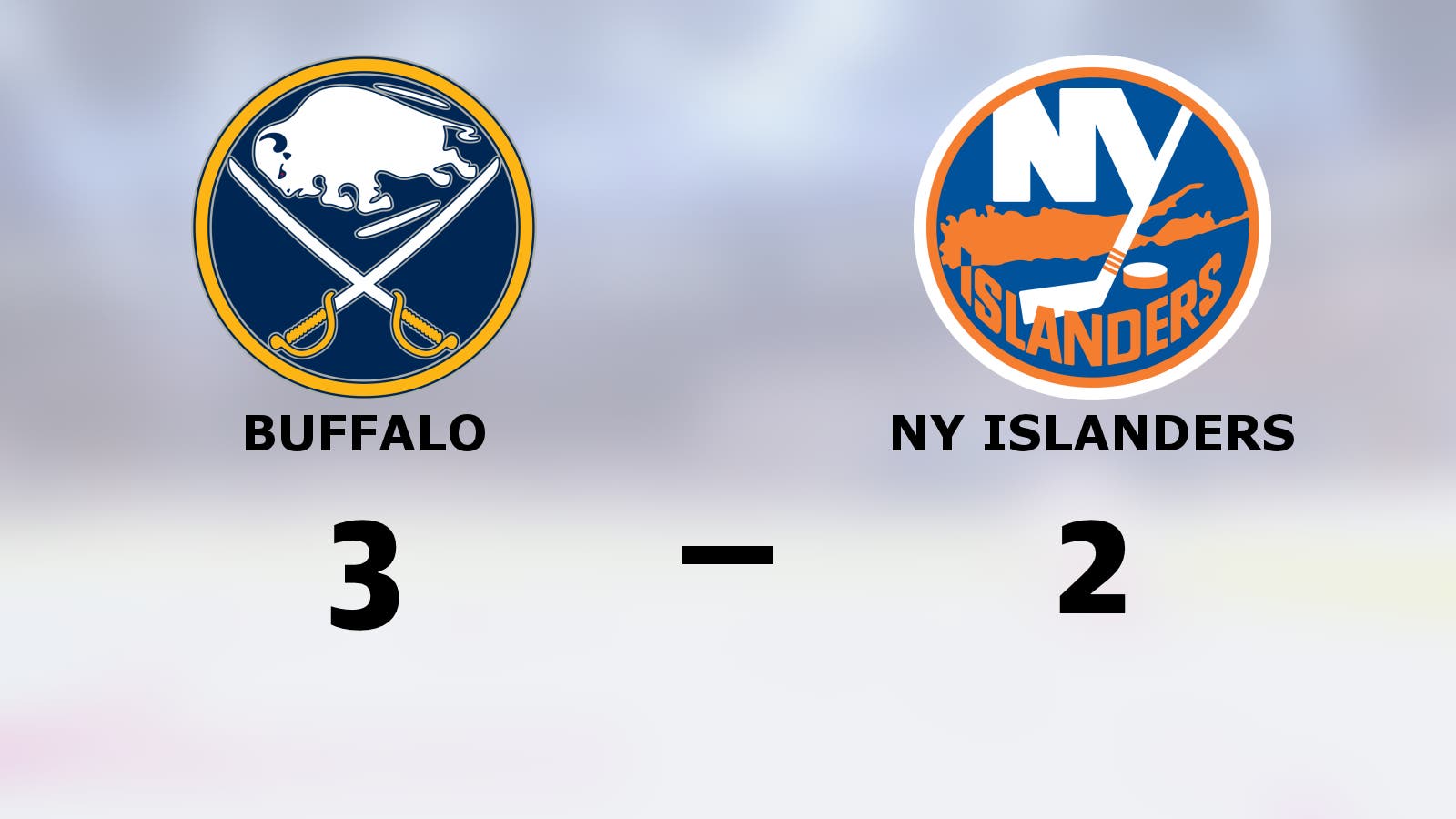 Straffar avgjorde för Buffalo i hemmasegern mot NY Islanders