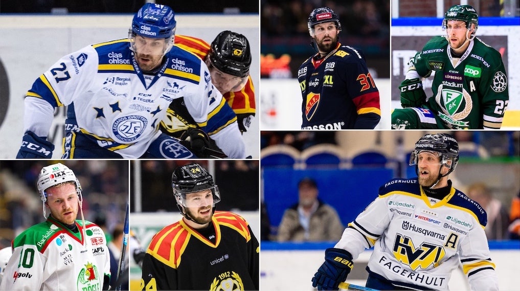 (13679) SHL-lista/20 utan kontrakt