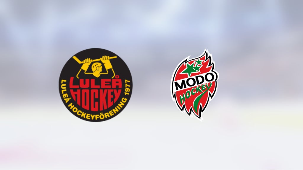 5–2-seger för Modo Hockey mot Luleå