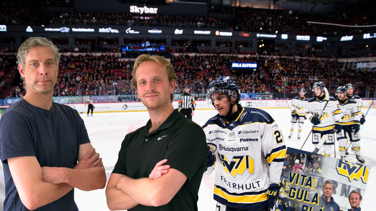 Vita Gula Blå André lämnar