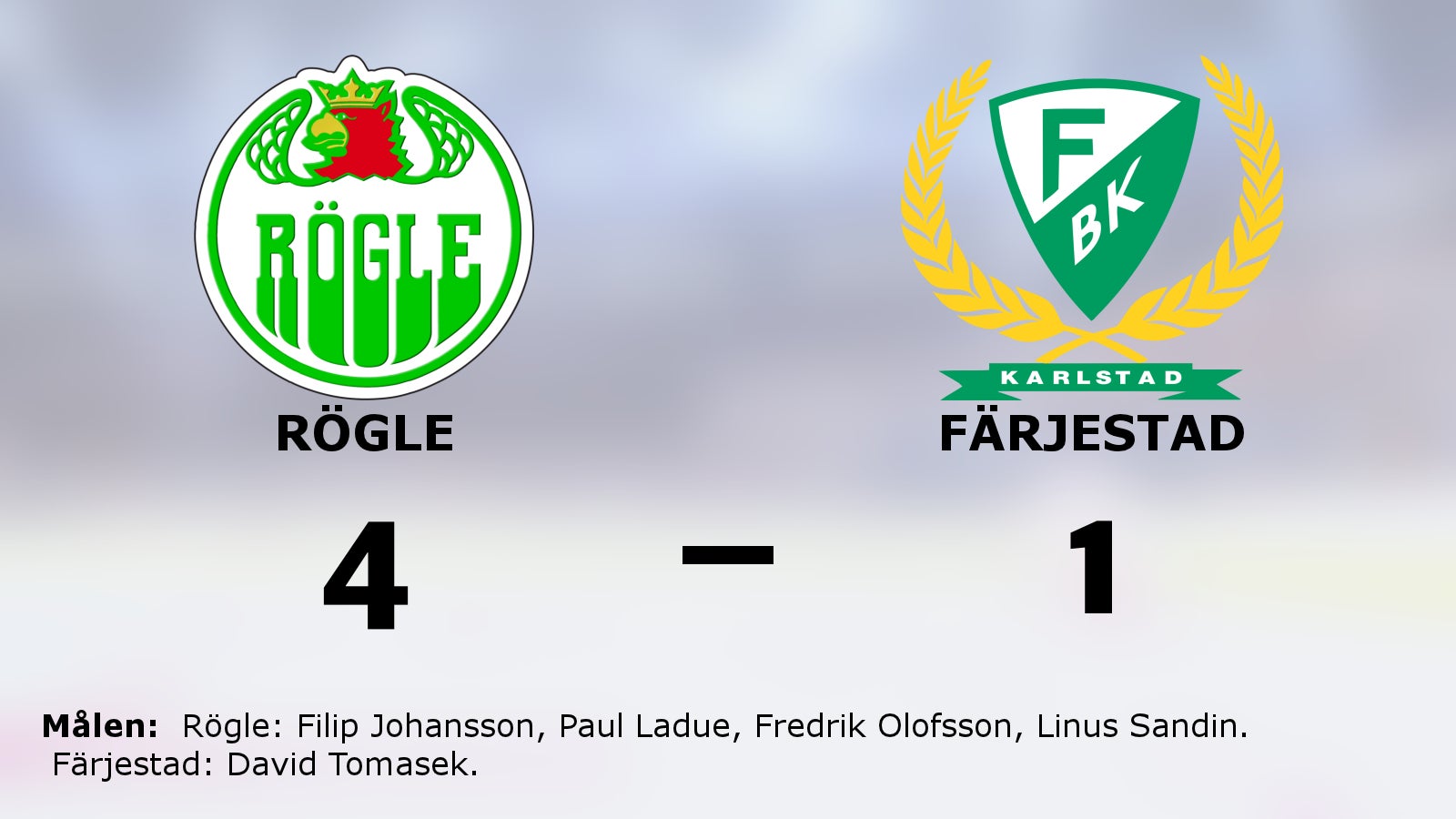Rögle vann avgörande matchen mot Färjestad