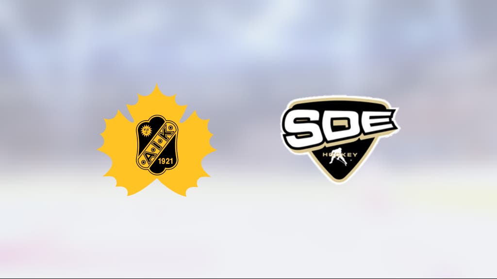 SDE höll nollan och vann mot Skellefteå