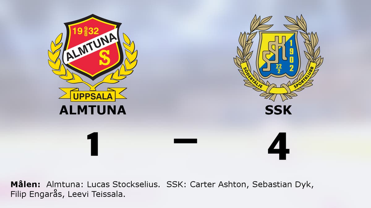 SSK säkrade seger mot Almtuna