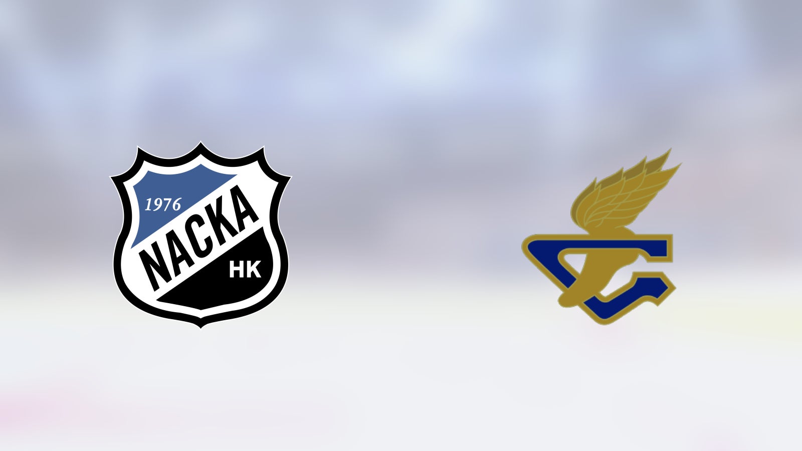 Nacka mot Göta i Nacka Ishall i kväll