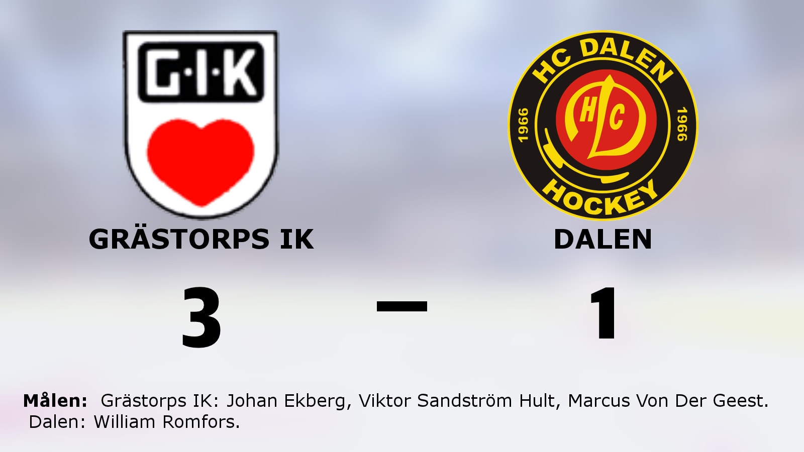 Grästorps IK vann mot Dalen
