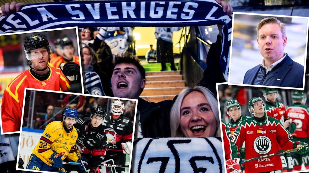 SHL genomgång vinnare och förlorare kollage