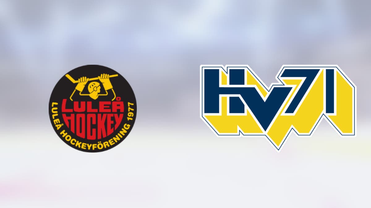 Formsvaga Luleå på segerjakt mot HV 71 hemma