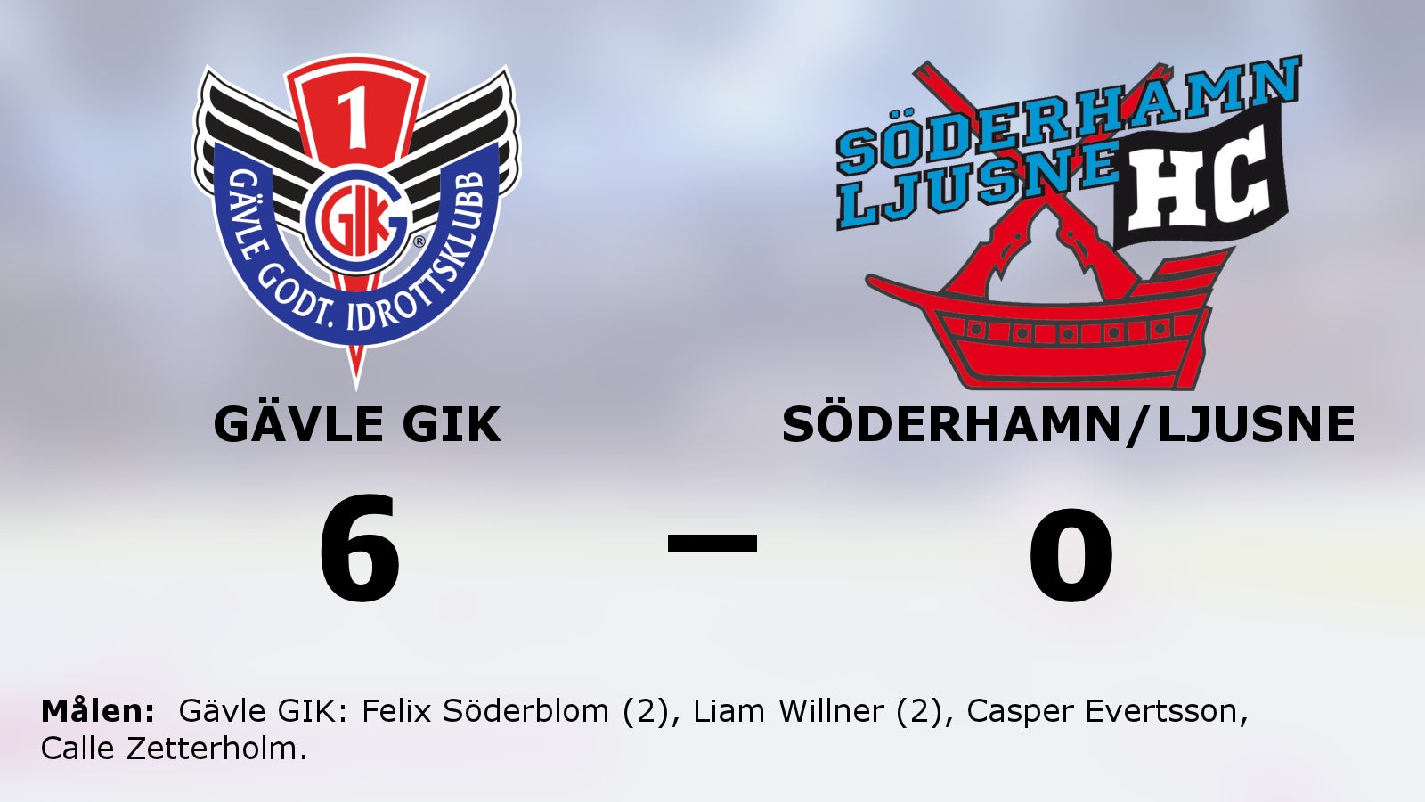 Målfest när Gävle GIK krossade Söderhamn/Ljusne på hemmaplan