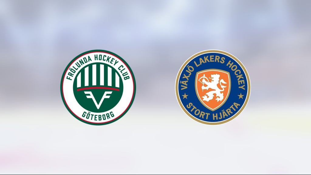 Formstarka Frölunda vann mot Växjö
