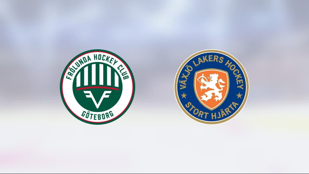 Formstarka Frölunda vann mot Växjö
