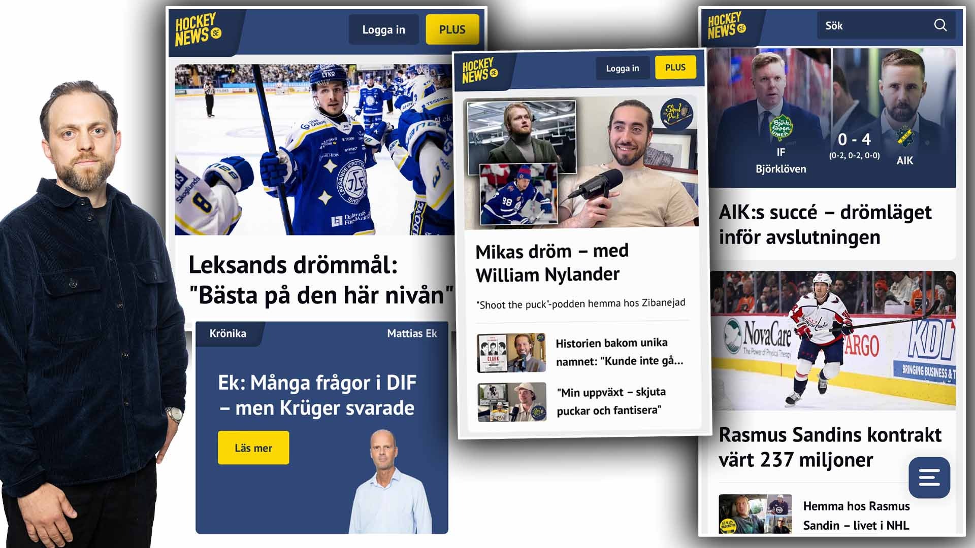 Pressmeddelande Hockeynews