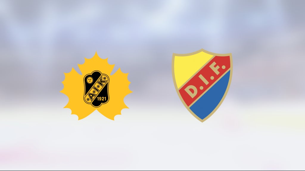 Stabil seger för Djurgården – som nollade Skellefteå AIK