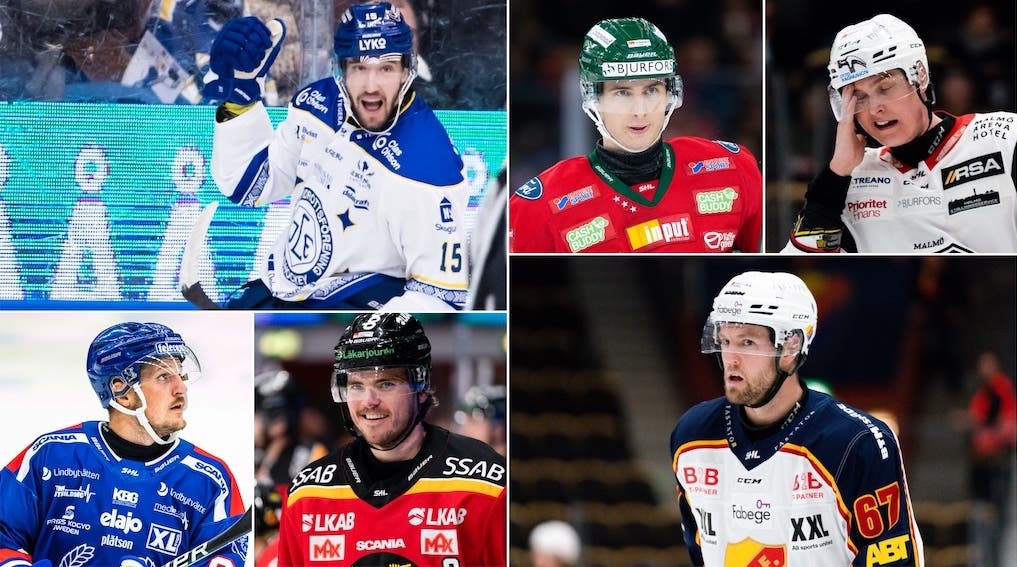 (21562) SHL-lista, toppar/floppar 11 dec 2021