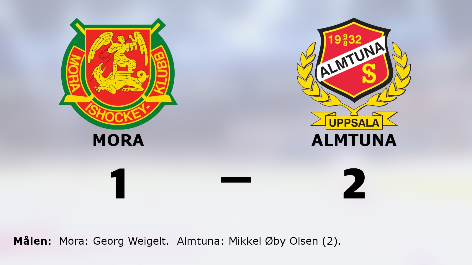 Straffar avgjorde när Almtuna vann mot Mora