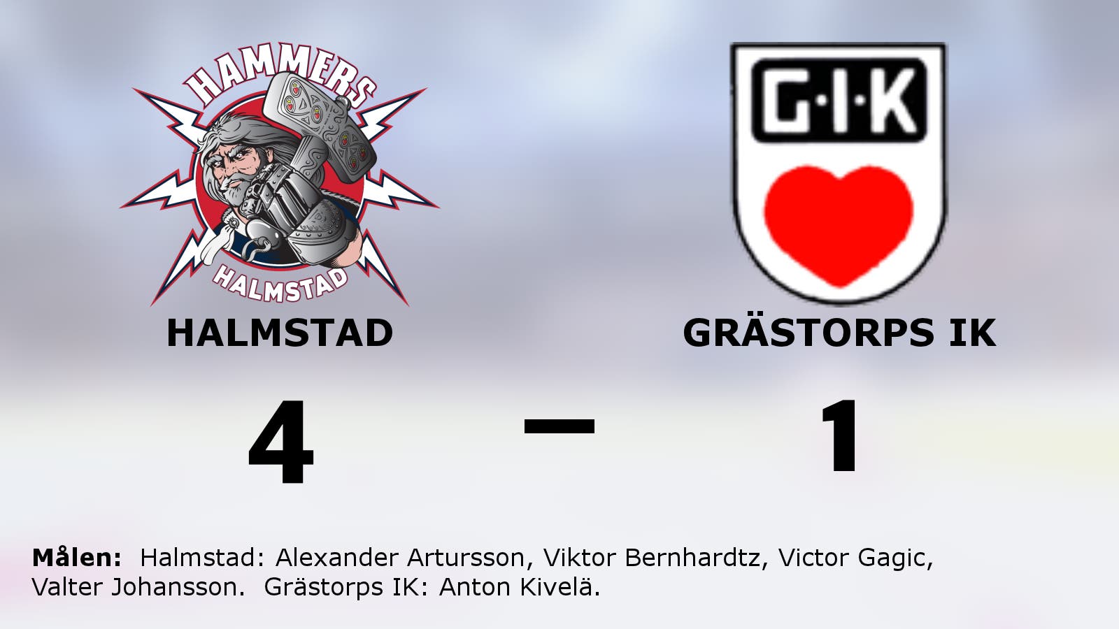 4–1-seger för Halmstad – besegrade Grästorps IK