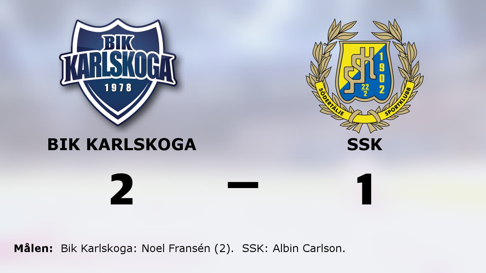 Bik Karlskoga starkast – avgjorde i förlängningen mot SSK