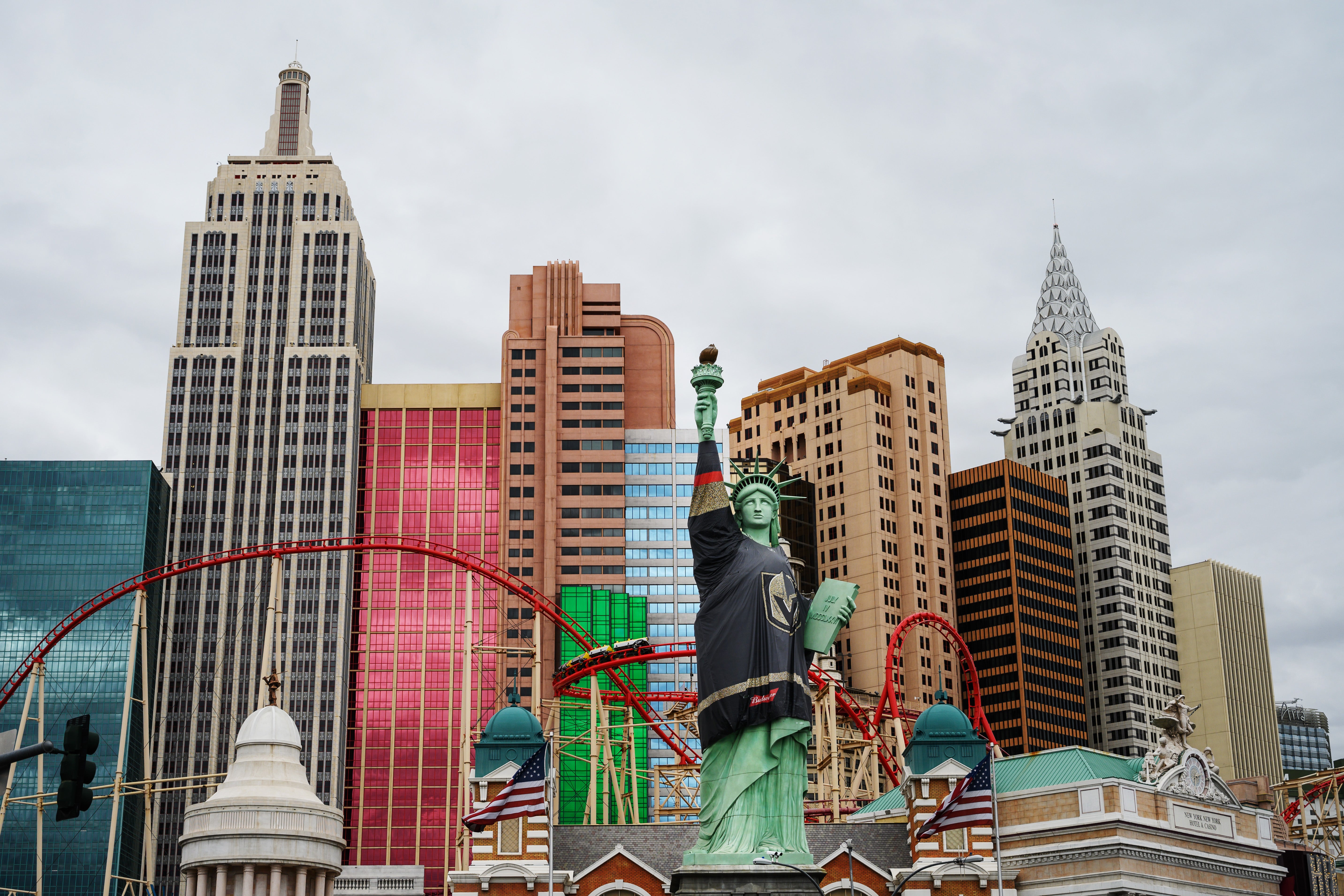 (9081) Las Vegas, stadsvy, NHL