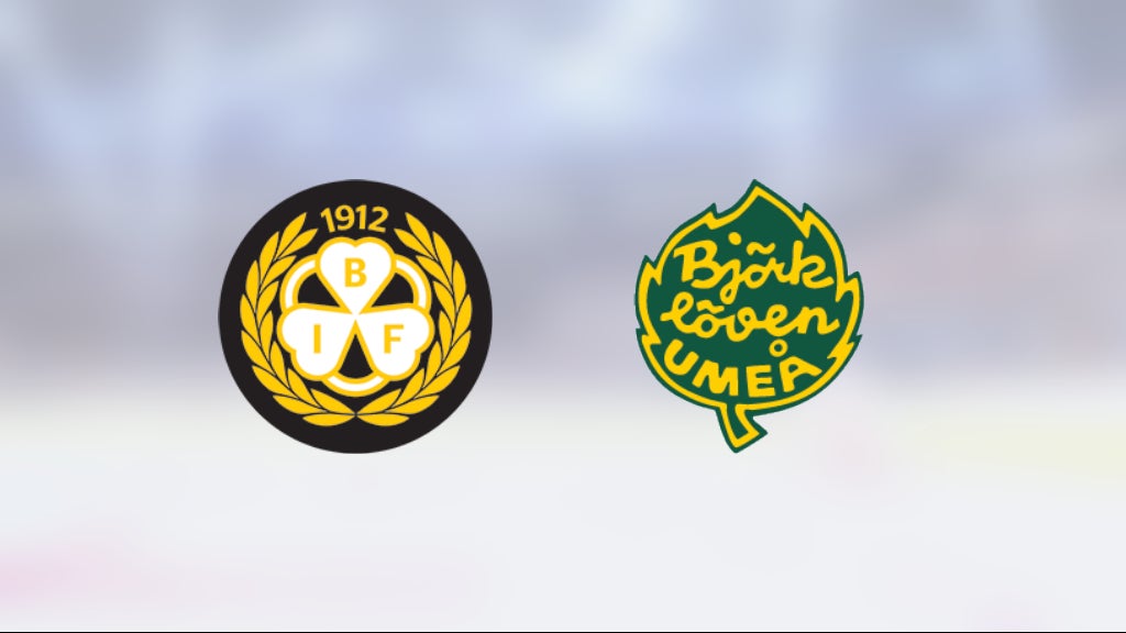 Brynäs höll nollan och tog stark seger mot Björklöven