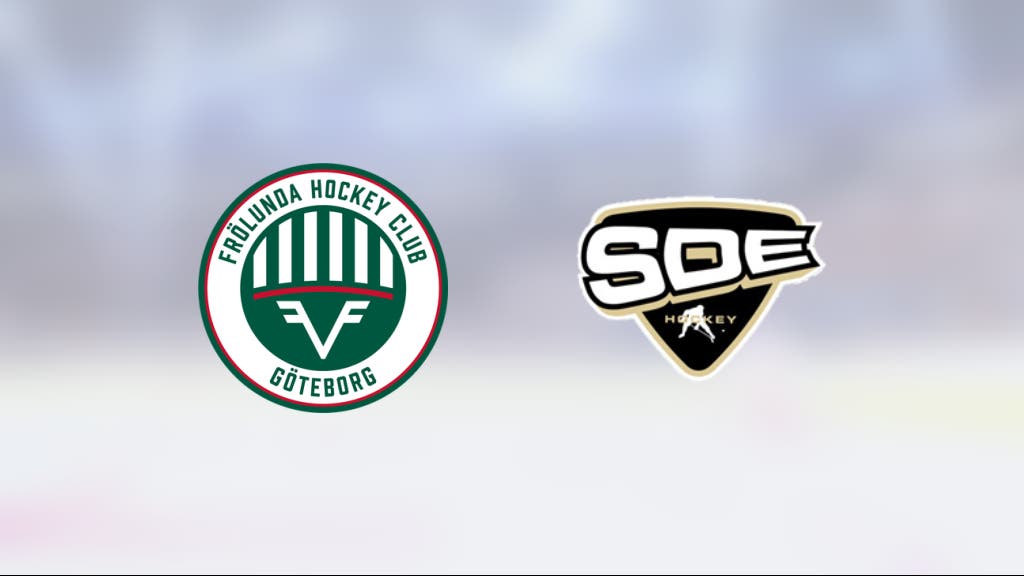 Frölunda HC starkast i straffläggningen – vann hemma mot SDE
