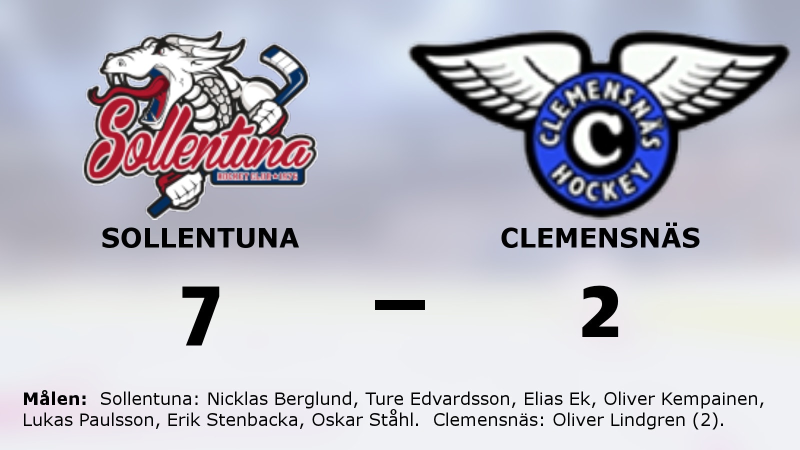 Sollentuna tog klar seger mot Clemensnäs
