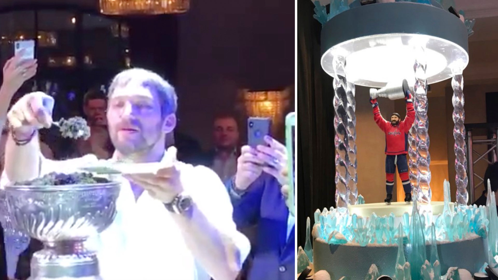 (3386) Alexander Ovetjkin fortsätter att fira Stanley Cup-titeln