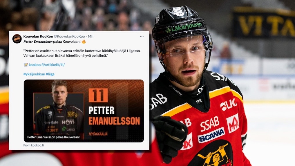 Foto: Bildbyrån/Skärmdump X
