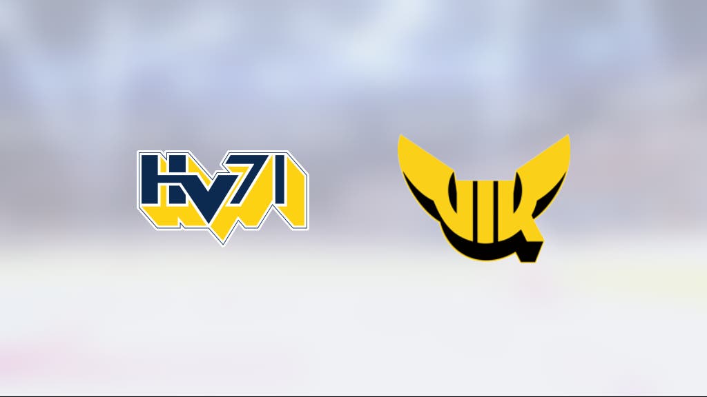 Målfest när HV 71 krossade VIK Hockey J20 i Prolympiahallen