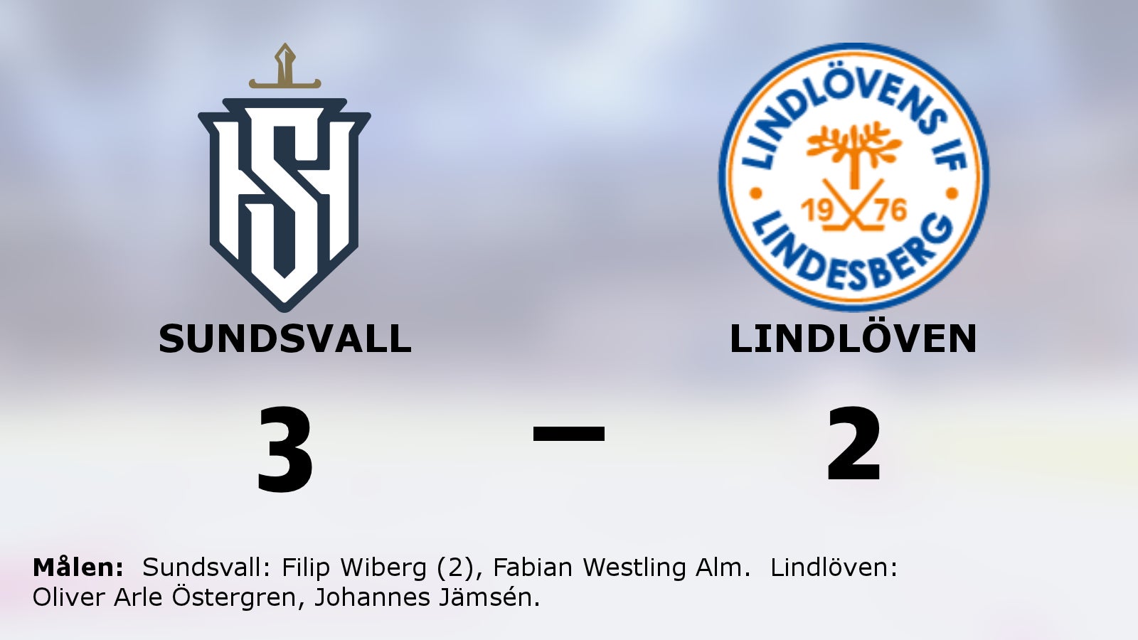 Sundsvall bröt Lindlövens segersvit