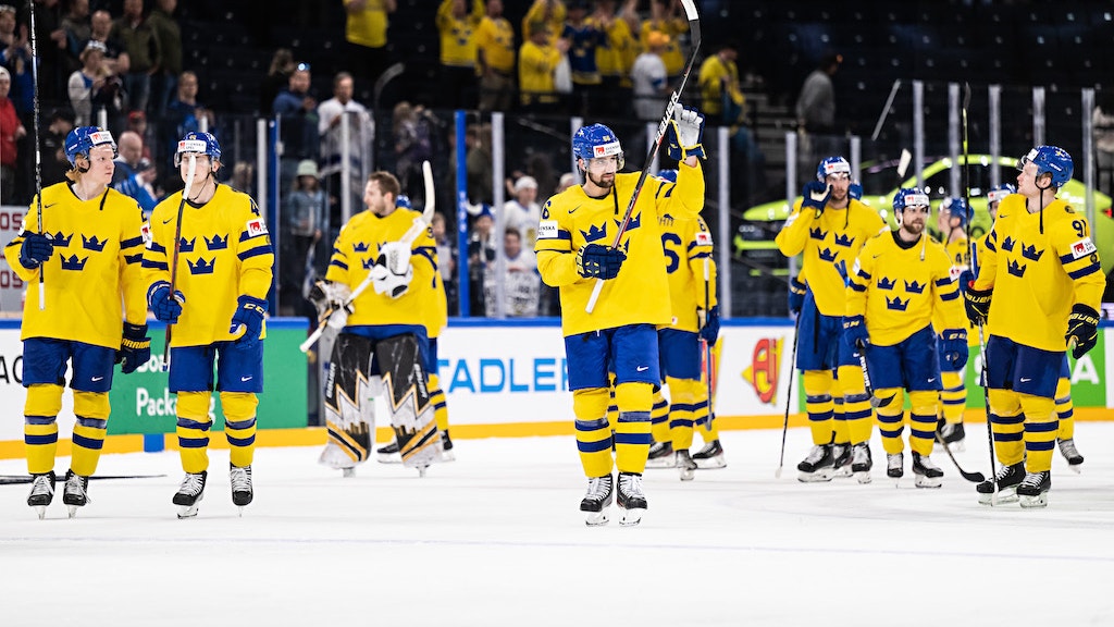 (23808) Tre Kronor efter Lettland i VM 2022