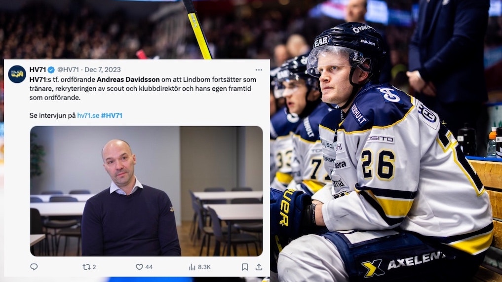 Foto: HV71/skärmdump från X/Bildbyrån