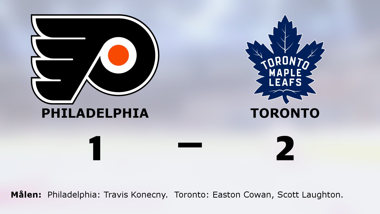 Ny seger för Toronto mot Philadelphia