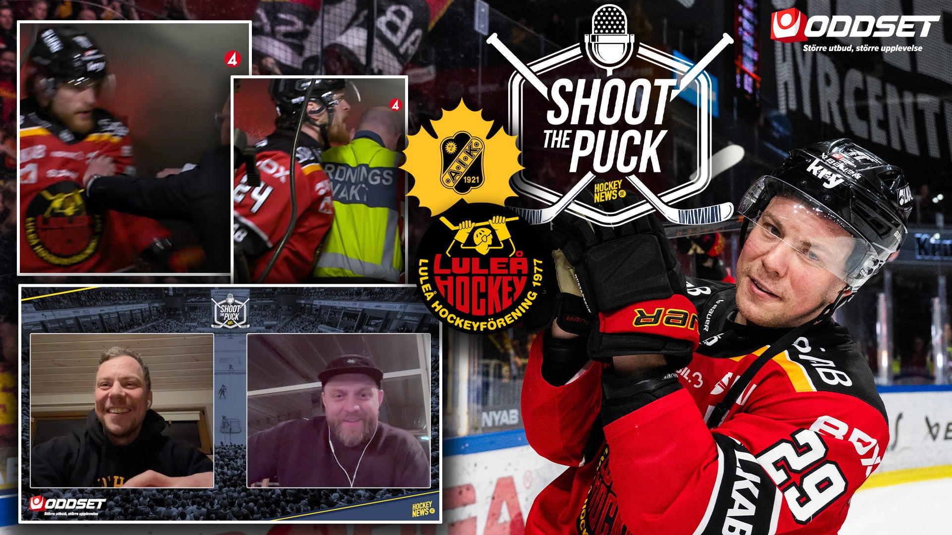 Erik Gustafsson Shoot the Puck