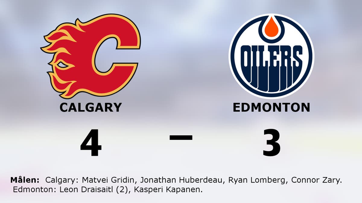 Calgary för tuffa för Edmonton – trots comeback