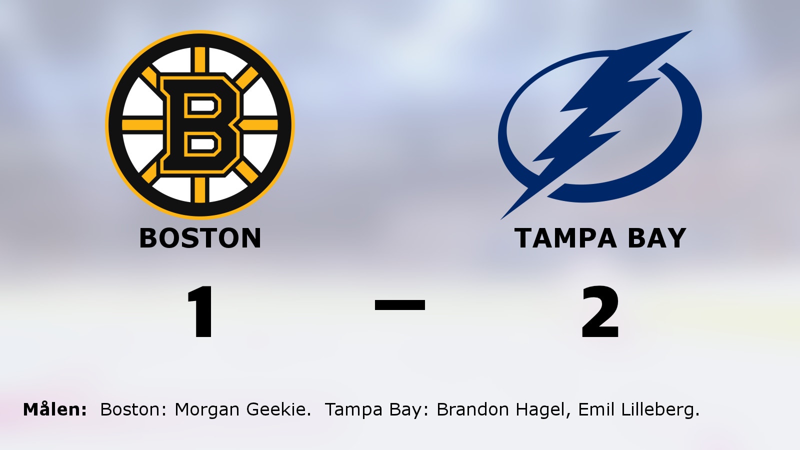 Tampa Bay tog ny seger mot favoritmotståndet