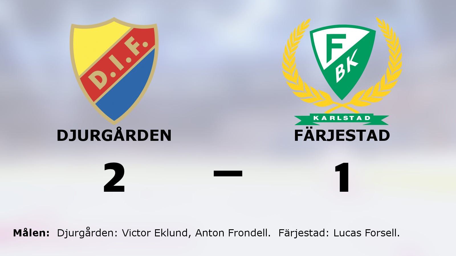 Djurgården avgjorde i straffläggningen hemma mot Färjestad
