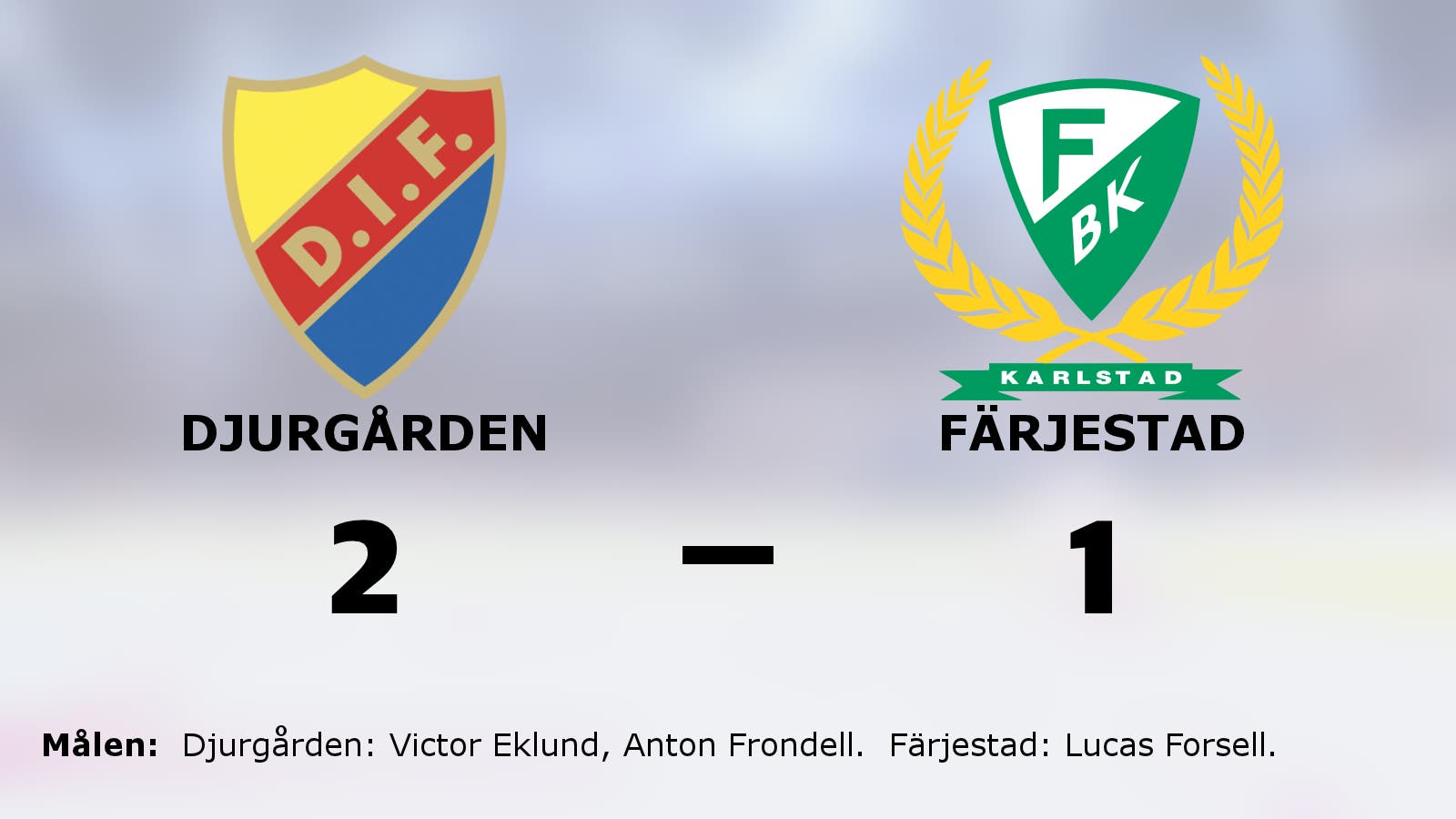 Djurgården avgjorde i straffläggningen hemma mot Färjestad
