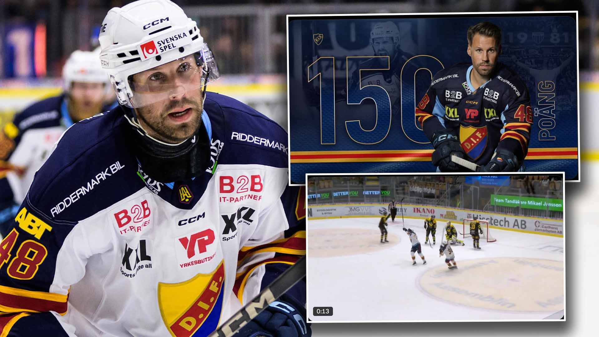 Foto: Bildbyrån / Djurgården X-konto / TV4Hockey