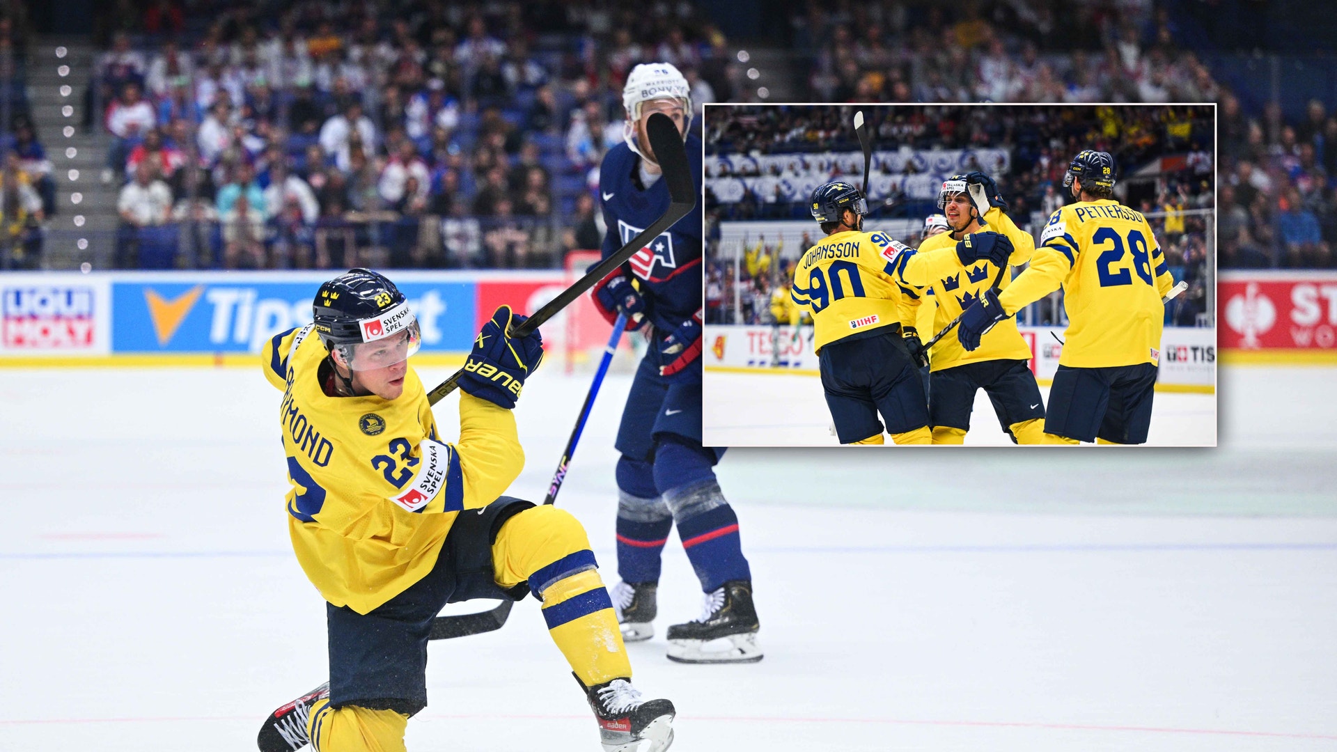 Lucas Raymond, Tre Kronor