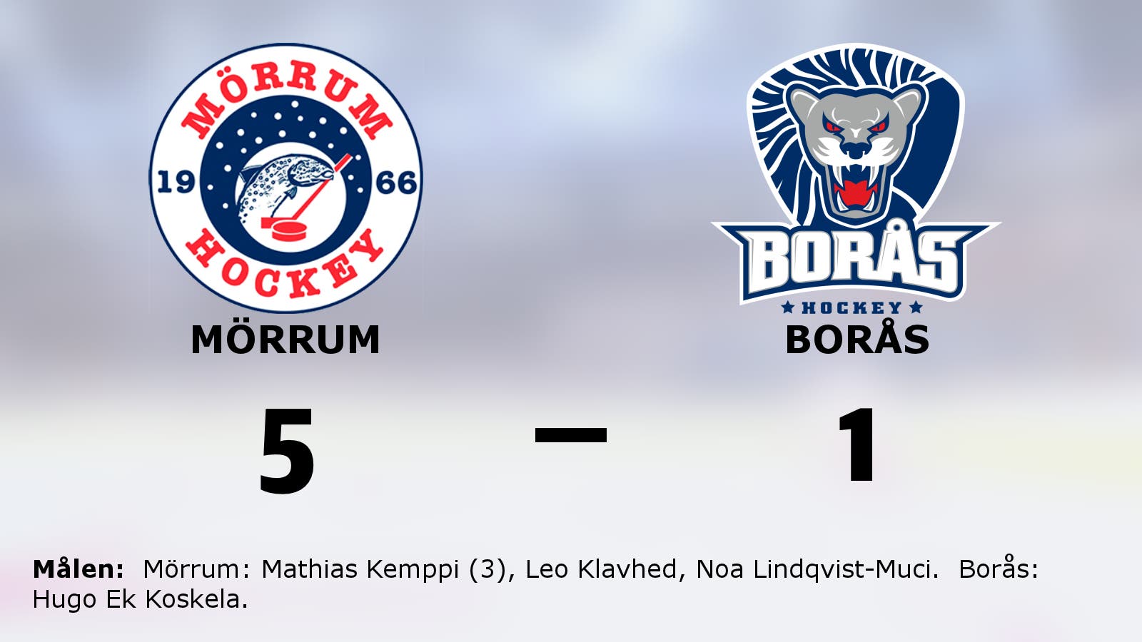 Seger för Mörrum – efter Mathias Kemppis hattrick